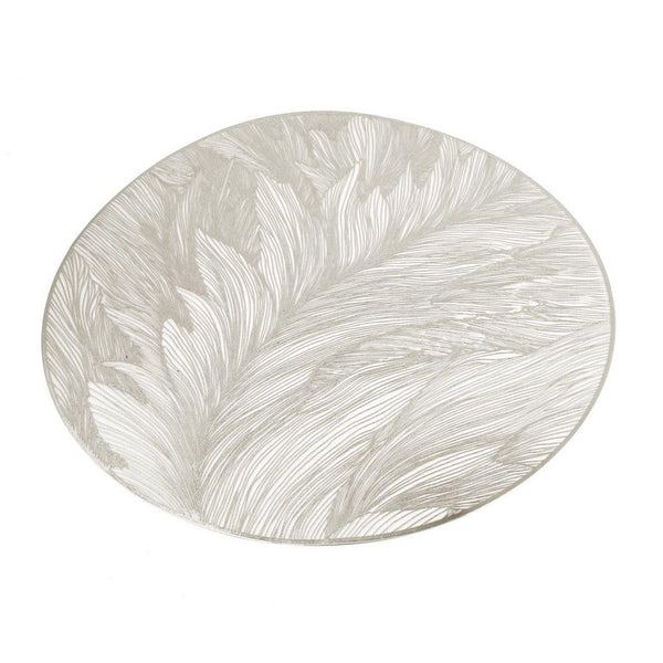 Deco Round Abstract Pattern Plastic Dining Table Placemat 38 cm (Ctn Box 300 units)