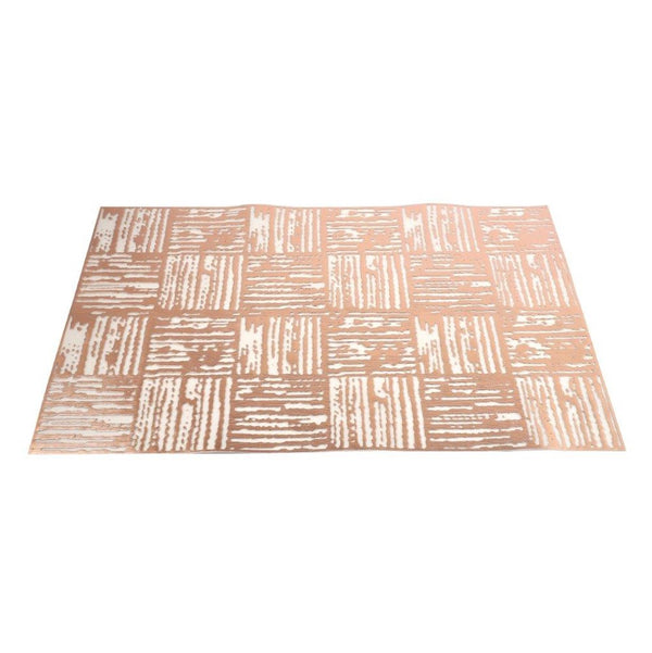 Deco Flower Abstract Pattern Plastic Dining Table Placemat 30*45 cm (Ctn Box 300 units)