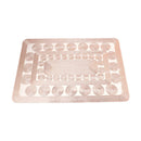 Deco Flower Abstract Pattern Plastic Dining Table Placemat 30*45 cm (Ctn Box 300 units)