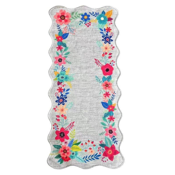 Super Soft Abstract Print Indoor Outdoor Non Slip Waterproof Floor Mat 60*150 cm  (Ctn Box 40 units)