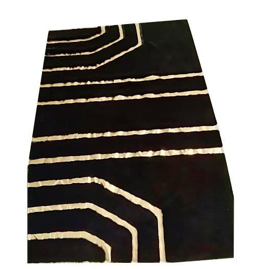 Greek Key Roman Design Fluffy Super Soft Indoor Area Rug Carpet 160*230 cm  (Ctn Box 5 units)