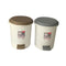 Mix Color Plastic Pedal Rubbish Bin 24*23*27 cm  (Ctn Box 12 units)