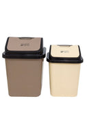 Multi Color Swing Top Rubbish Bin 23*23*31 cm  (Ctn Box 40 units)