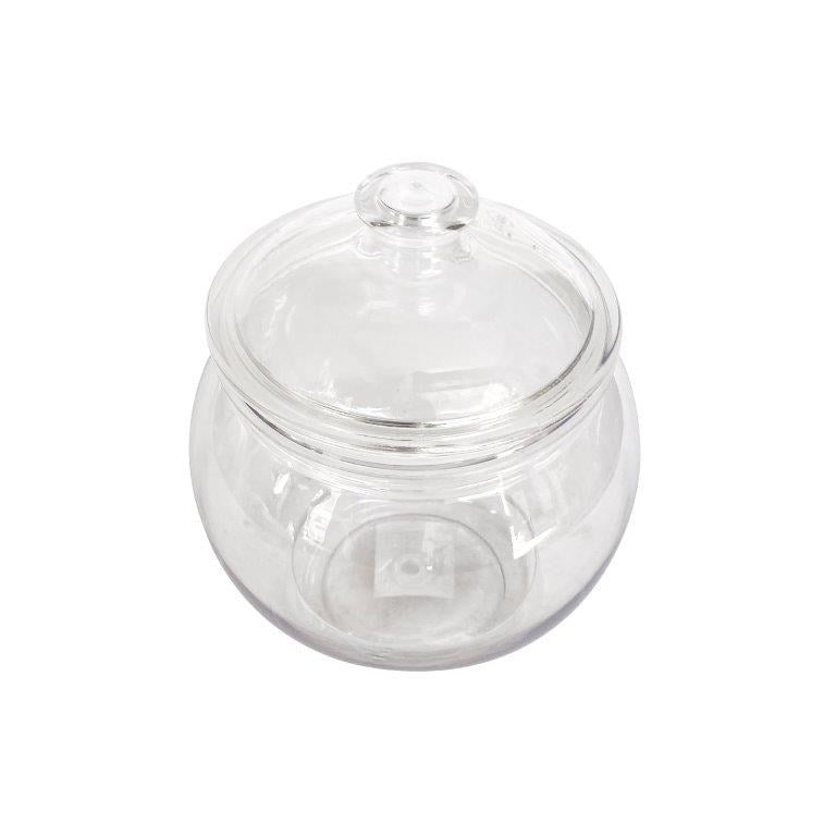 Plastic Airtight Glass Jar Canister 12*12*14 cm  (Ctn Box 90 units)