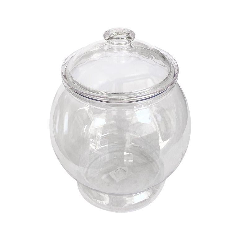 Plastic Airtight Glass Jar Canister 19*19*24 cm  (Ctn Box 18 units)