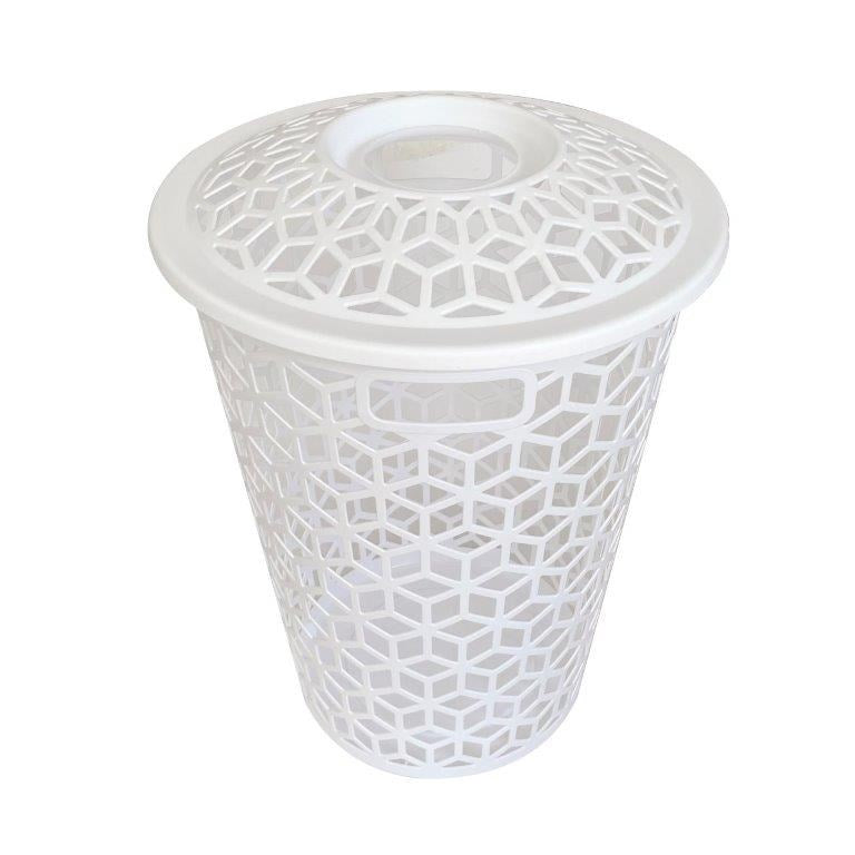 Multipurpose Plastic Laundry Hamper Basket with Lid 44*44*59 cm  (Ctn Box 15 units)