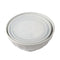 Plastic Airtight Stackable Salad Bowl Set of 4 Pcs 19.5*11/22*13/25.5*14/29*18 cm  (Ctn Box 12 units)