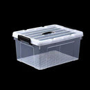 Clear Plastic Cliplock Storage Box 50L  (Ctn Box 15 units)