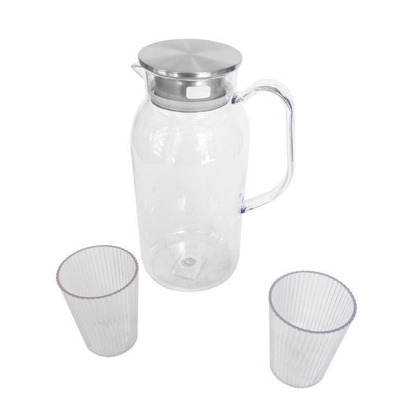 Premium Glassware Glass Water Jug 11*23/7*9 cm  (Ctn Box 32 units)