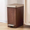 Abstract Print Plastic Pedal Rubbish Bin 28*18*33 cm  (Ctn Box 12 units)
