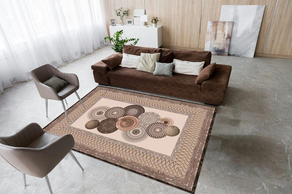 Persian Pattern Modern Style Anti Slip Soft Area Rug Carpet 160*230 cm (Ctn Box 6 units)