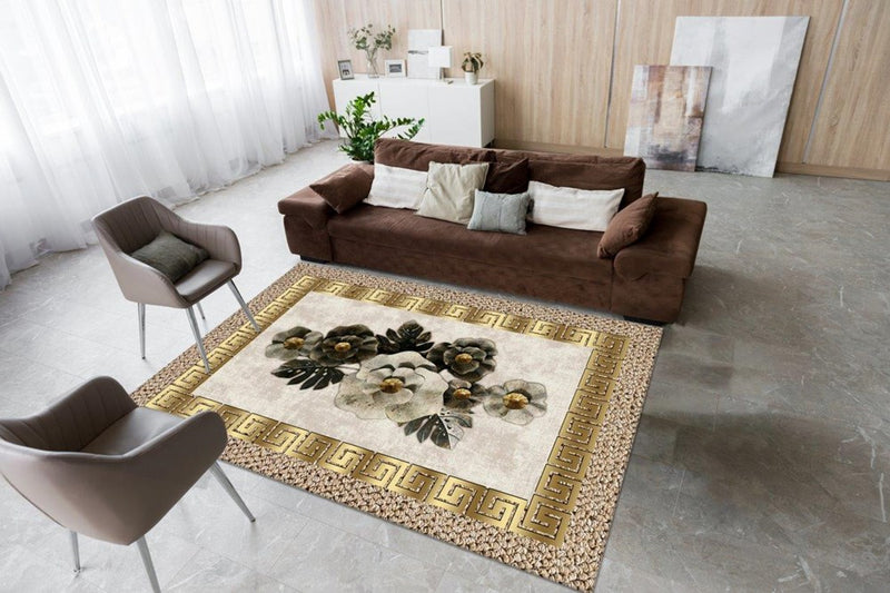 Persian Pattern Modern Style Anti Slip Soft Area Rug Carpet 200*300 cm (Ctn Box 6 units)
