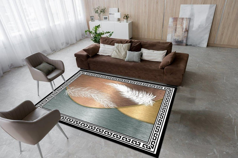 Persian Pattern Modern Style Anti Slip Soft Area Rug Carpet 160*230 cm (Ctn Box 6 units)
