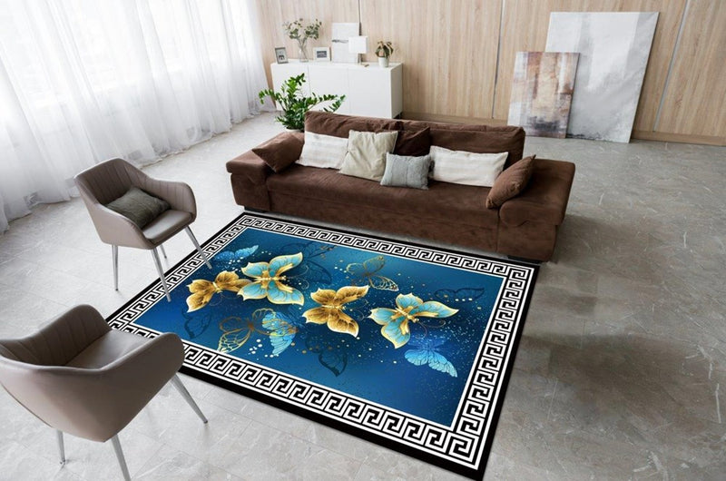 Persian Pattern Modern Style Anti Slip Soft Area Rug Carpet 160*230 cm (Ctn Box 6 units)
