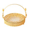 Deco Gold Metal Round Serving Tray Fruit Basket (Ctn Box 8 units)