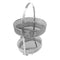 Engraved Deco Gift Basket Fruit Plate Nuts and Chocolates Serving Tray 2 Tier 25*40 cm (Ctn Box 10 units)