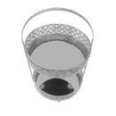 Engraved Deco Gift Basket Fruit Plate Nuts and Chocolates Serving Tray 2 Tier 25*40 cm (Ctn Box 10 units)