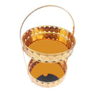 Engraved Deco Gift Basket Fruit Plate Nuts and Chocolates Serving Tray 2 Tier 25*40 cm (Ctn Box 10 units)