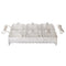 Metal Deco Silver Candy Box Nuts and Chocolates 6 Slot Serving Tray with Lid  47*24*10 cm (Ctn Box 6 units)
