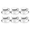 Ceramic Coffee Cup and saucer Abstract Print ** 90cc/11 cm  (Ctn Box 20 units)