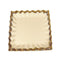 White Ceramic Gold Rim Tableware Square Serving Dish Plate 26*26*3 cm (Ctn Box 30 units)
