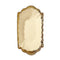 White Ceramic Gold Rim Tableware Oval Serving Dish Bowl 35*20.5*10.5 cm (Ctn Box 20 units)