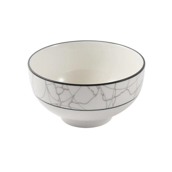 Abstract Print Ceramic Tableware Round Serving Dish Bowl 5 cm (Ctn Box 100 units)