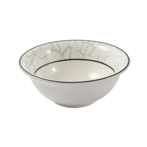 Abstract Print Ceramic Tableware Round Serving Dish Bowl 4.5 cm (Ctn Box 120 units)