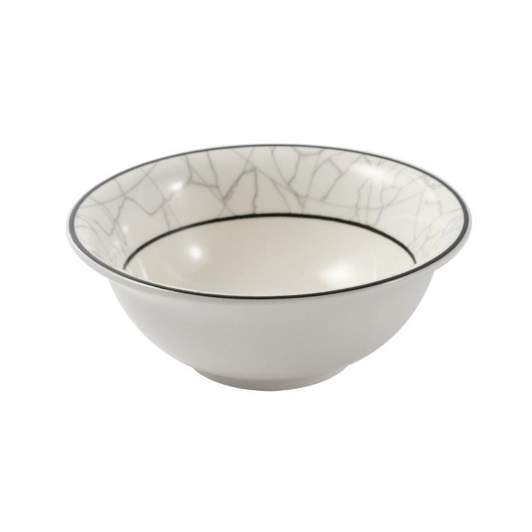Abstract Print Ceramic Tableware Round Serving Dish Bowl 4.5 cm (Ctn Box 120 units)