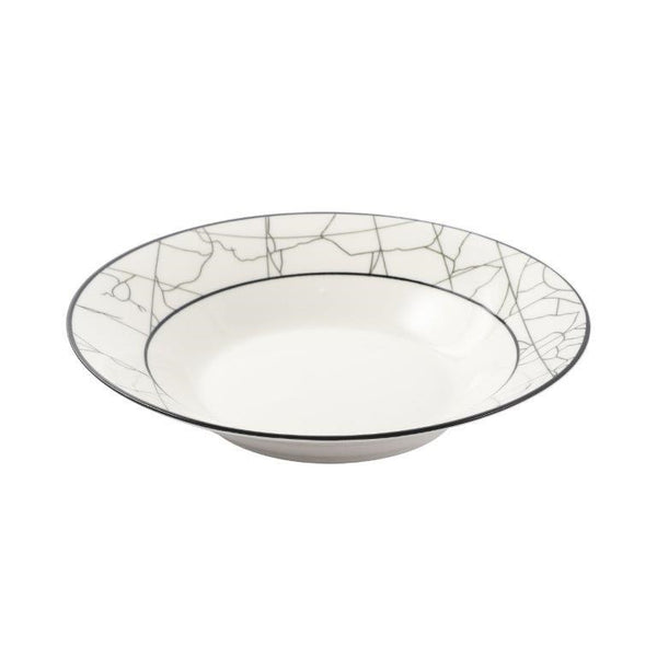 Abstract Print Ceramic Tableware Round Serving Dish Plate 8 cm (Ctn Box 72 units)