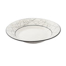 Abstract Print Ceramic Tableware Round Serving Dish Plate 9 cm (Ctn Box 48 units)