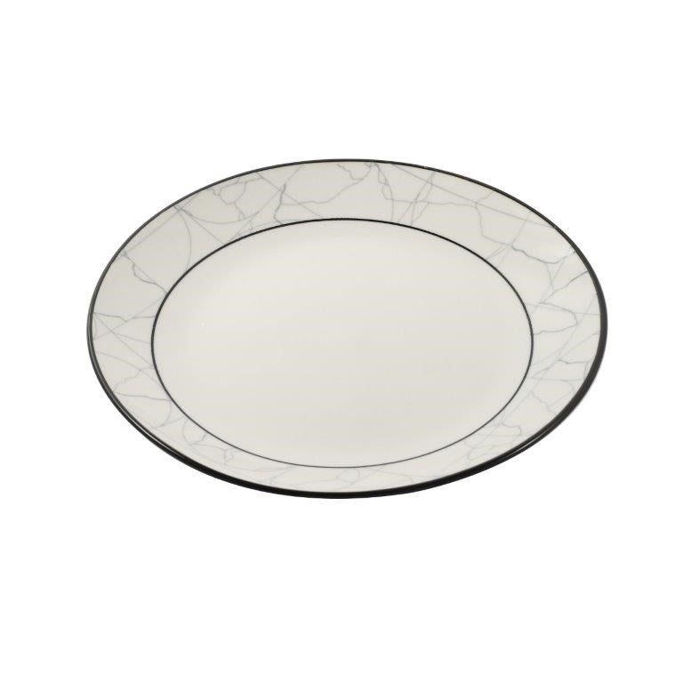 Abstract Print Ceramic Tableware Round Serving Dinner Plate 7.5 cm (Ctn Box 72 units)