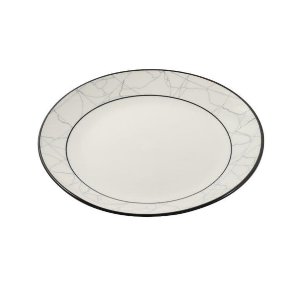 Abstract Print Ceramic Tableware Round Serving Dinner Plate 7.5 cm (Ctn Box 72 units)