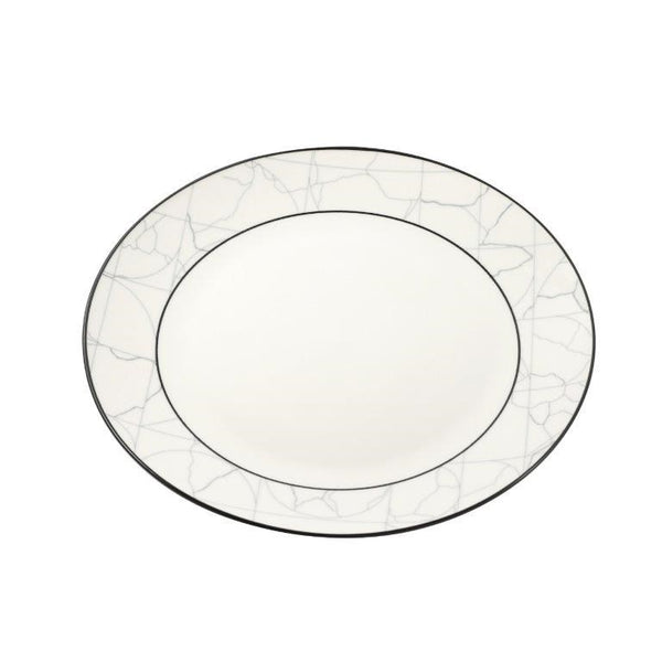 Abstract Print Ceramic Tableware Round Serving Dinner Plate 9 cm (Ctn Box 48 units)