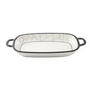 Abstract Print Ceramic Tableware Oval Serving Dish Plate 13 cm (Ctn Box 36 units)