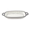 Abstract Print Ceramic Tableware Oval Serving Dish Plate 13 cm (Ctn Box 36 units)