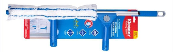 Kleaner Adjustable Rod Microfibre Window Cleaner   (Ctn Box 12 units)