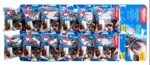 Kleaner Wire Ball Dishwasher Brush Pack of 12 Pcs 23*12 cm (Ctn Box 48 units)