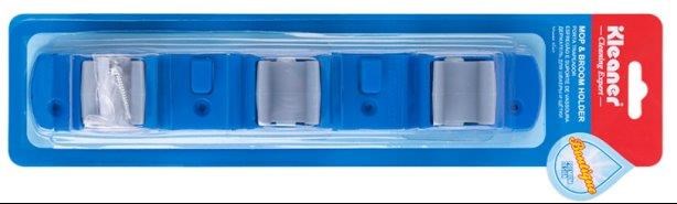 KZ2102 Kleaner Pack of 3 Broom and Mop Holder 26.8*4.1*3.9 cm   (Ctn Box 96 units)