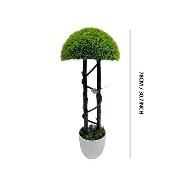 Realistic Touch Artificial Plant Flower Pot Home Interior Deco 80 cm around  (Ctn Box 2 units)