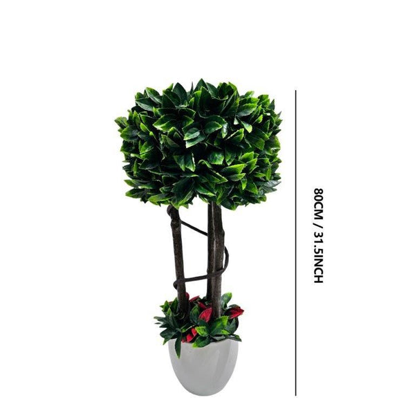 Realistic Touch Artificial Plant Flower Pot Home Interior Deco 80 cm around  (Ctn Box 2 units)
