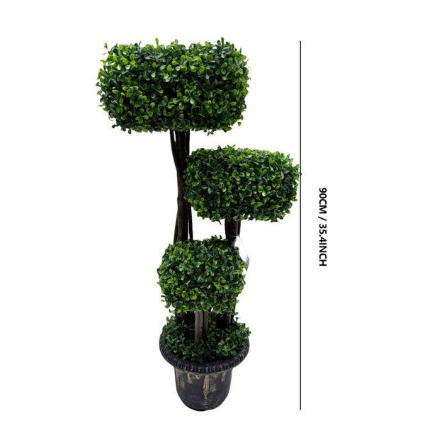 Realistic Touch Artificial Plant Flower Pot Home Interior Deco 90 cm3    :1ni:7,E
1:.  (Ctn Box 1 units)