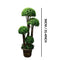 Realistic Touch Artificial Plant Flower Pot Home Interior Deco 90 cm4 heads  (Ctn Box 1 units)