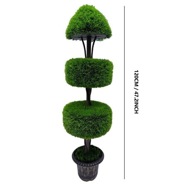 Realistic Touch Artificial Plant Flower Pot Home Interior Deco 120 cm  (Ctn Box 1 units)