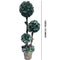 Realistic Touch Artificial Plant Flower Pot Home Interior Deco 120 cm 3 heads  (Ctn Box 1 units)