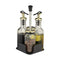 Gold and Transparent Spice Rack and Seasoning Jar Set of 4 Pcs 100 ml/150 ml (Ctn Box 24 units)