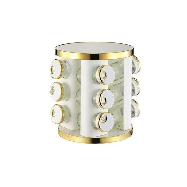 Revolving Spice Rack Spice and Herb Carousel Set of 12 Pcs 90 ml (Ctn Box 9 units)