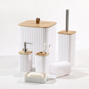 Complete Bathroom Accessories Soap Dispenser Toothbrush Holder Set of 6 Pcs**   (Ctn Box 12 units)