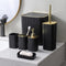 Complete Bathroom Accessories Soap Dispenser Toothbrush Holder Set of 6 Pcs**   (Ctn Box 12 units)