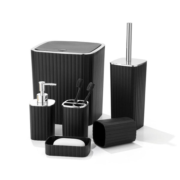 Complete Bathroom Accessories Soap Dispenser Toothbrush Holder Set of 6 Pcs**   (Ctn Box 12 units)